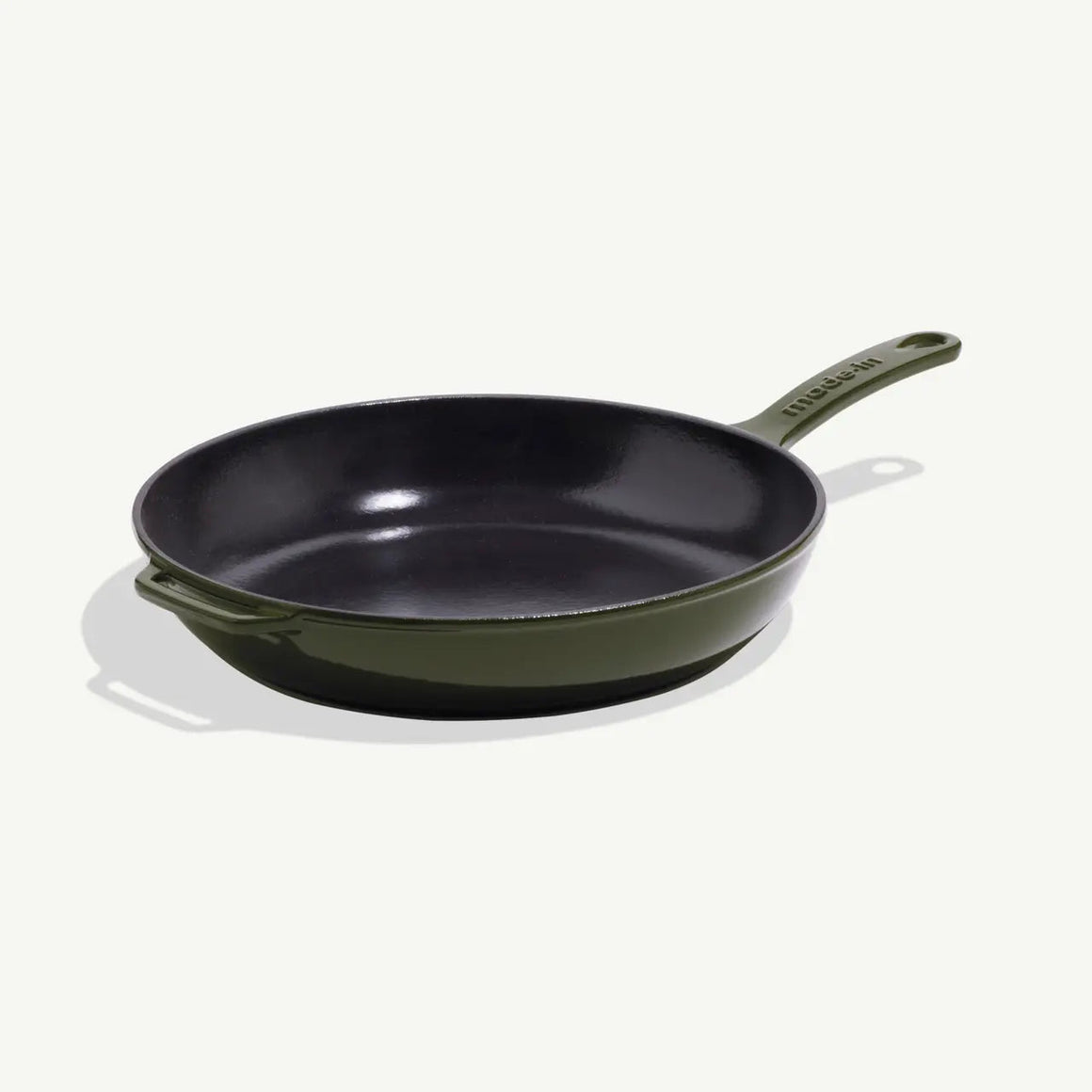 Enameled Cast Iron 11” Skillet | Willow Green