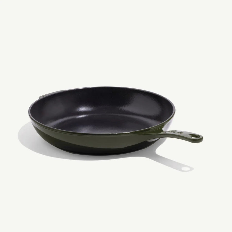 Enameled Cast Iron 11” Skillet | Willow Green