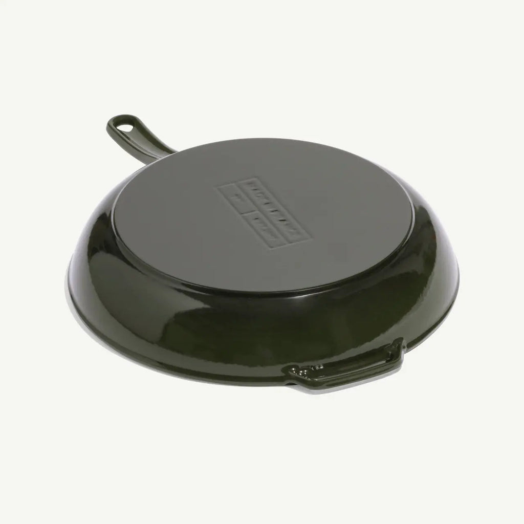 Enameled Cast Iron 11” Skillet | Willow Green
