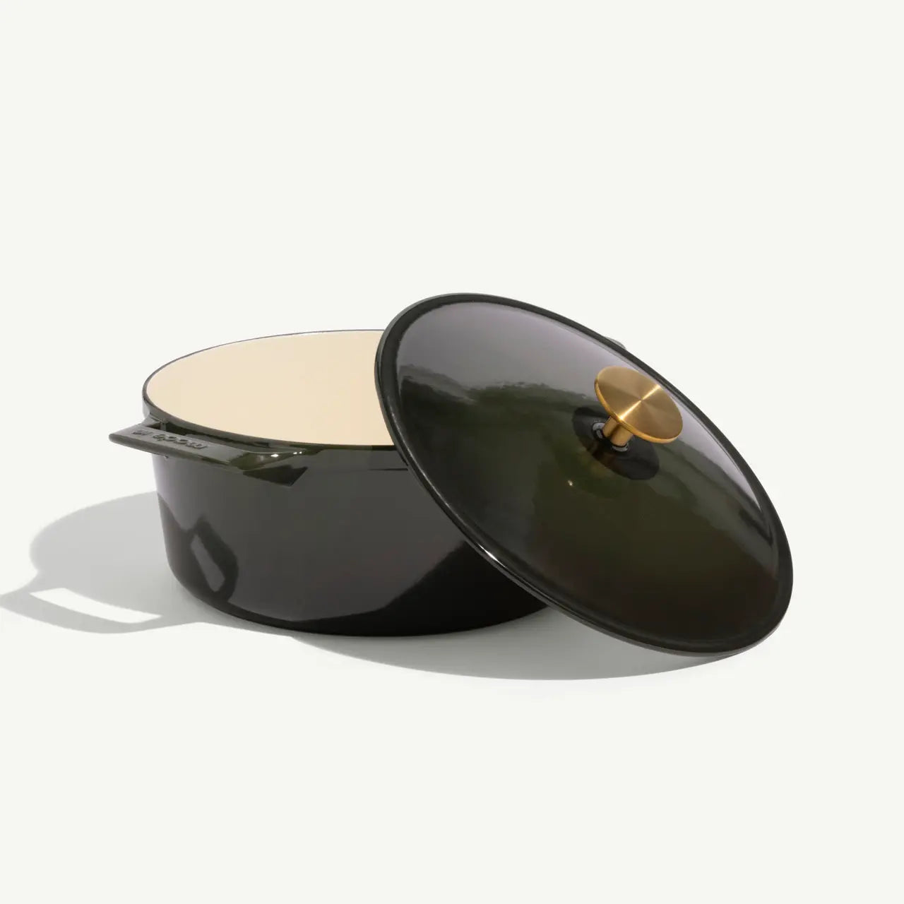 Enameled Cast Iron Dutch Oven | Round  5.5 Qt  - Willow Green