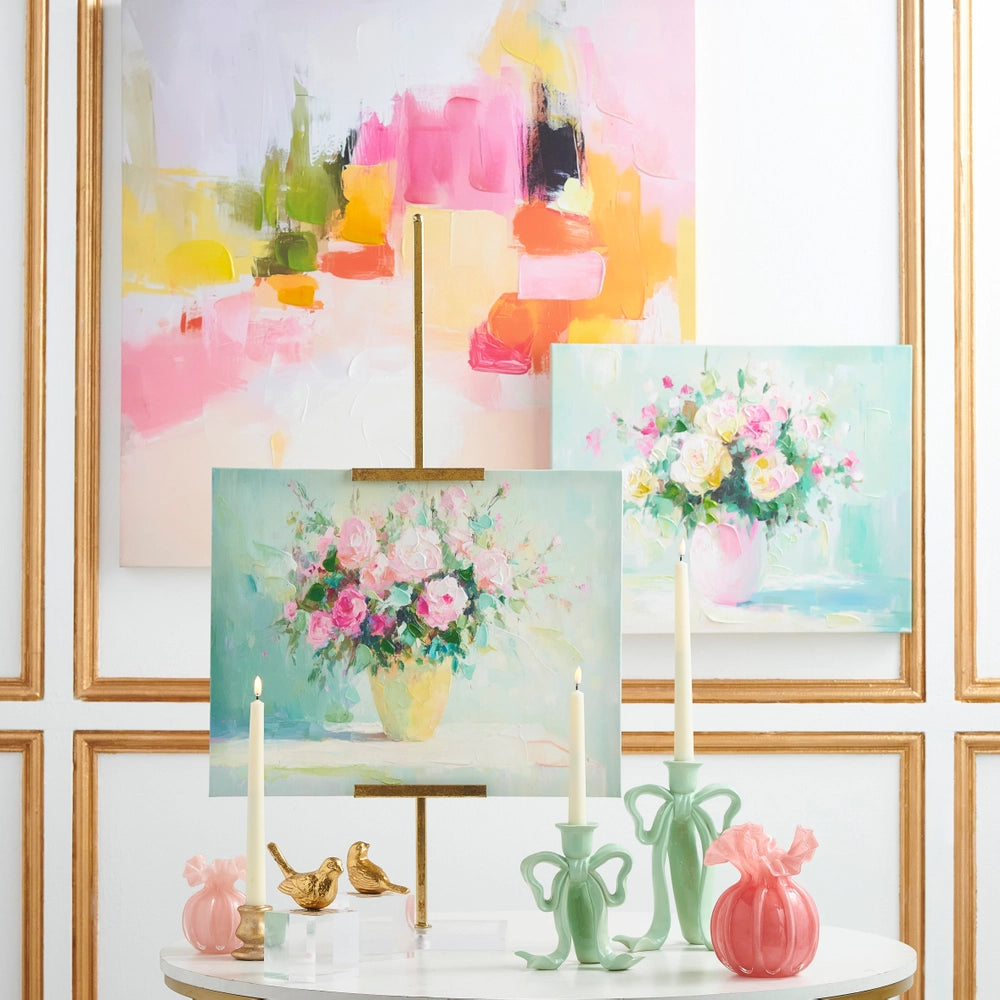 Gold & Acrylic Display Easel