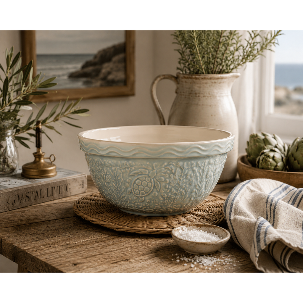 Mason Cash | Nautical Collection  | Turtle Light Blue - 2.15 Quart (S24)