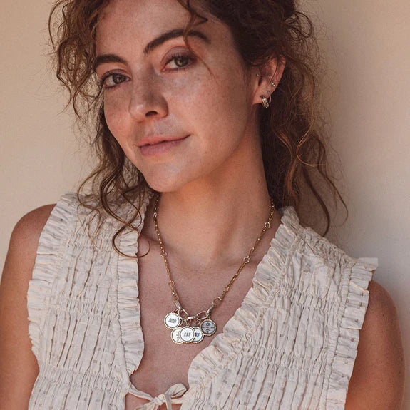 Everything Necklace - Ceramic Coated Brass & SS - 16" (Copy)
