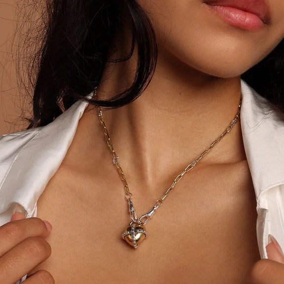 Everything Necklace - Ceramic Coated Brass & SS - 16" (Copy)