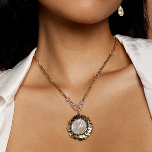 Everything Necklace - Ceramic Coated Brass & SS - 16" (Copy)