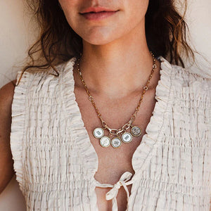 Everything Necklace - Ceramic Coated Brass & SS - 16" (Copy)