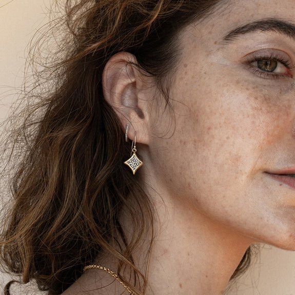 Kristal Magna Mini Drop Earrings