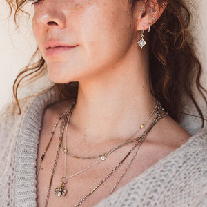 Kristal Magna Mini Drop Earrings