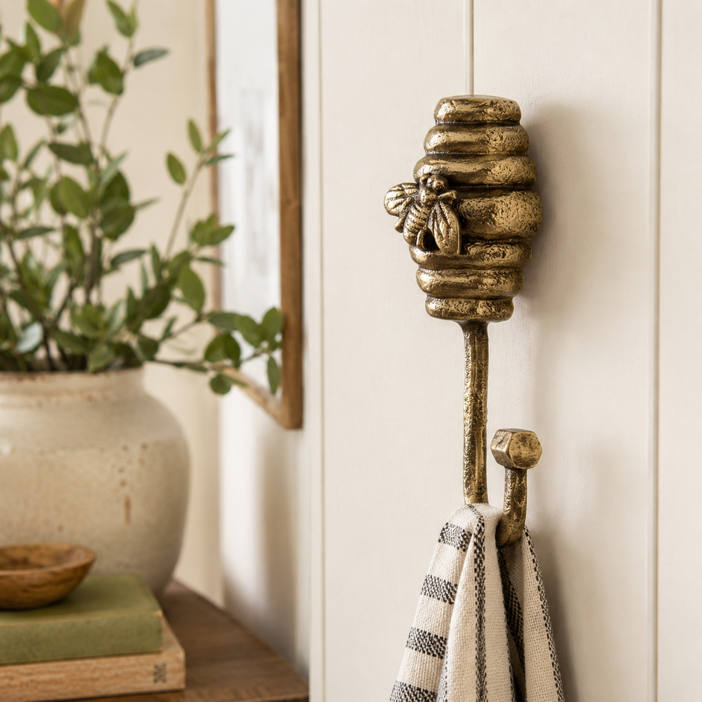 Bee Skep Wall Hook