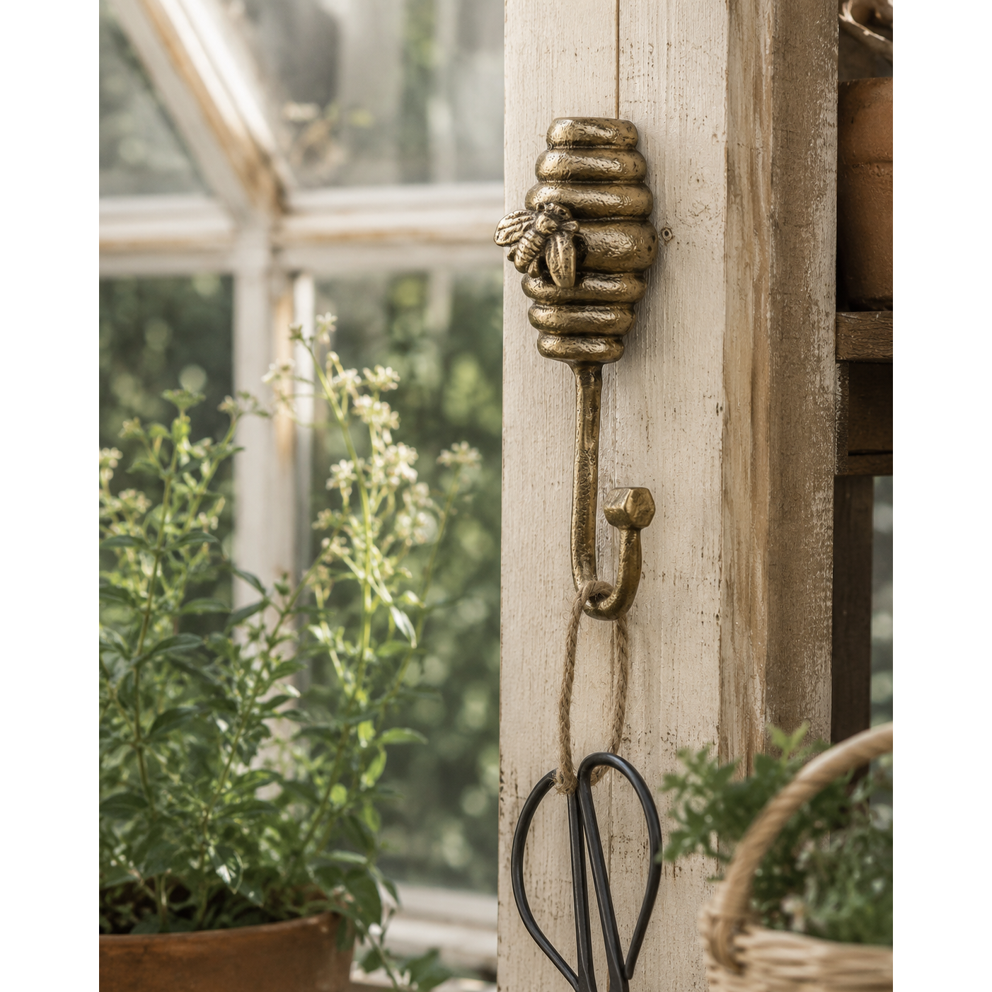 Bee Skep Wall Hook