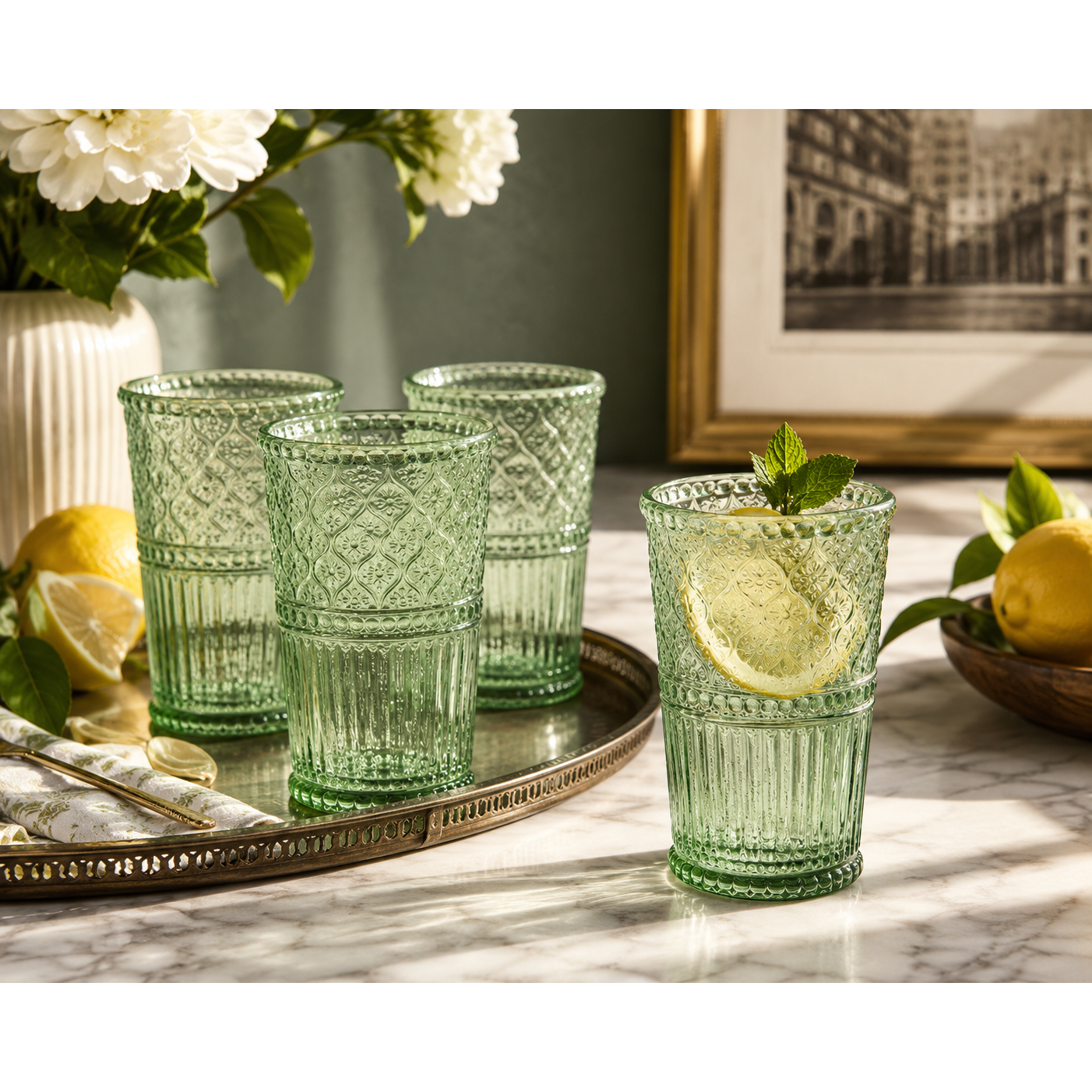 S/4 Claro Green Tumbler