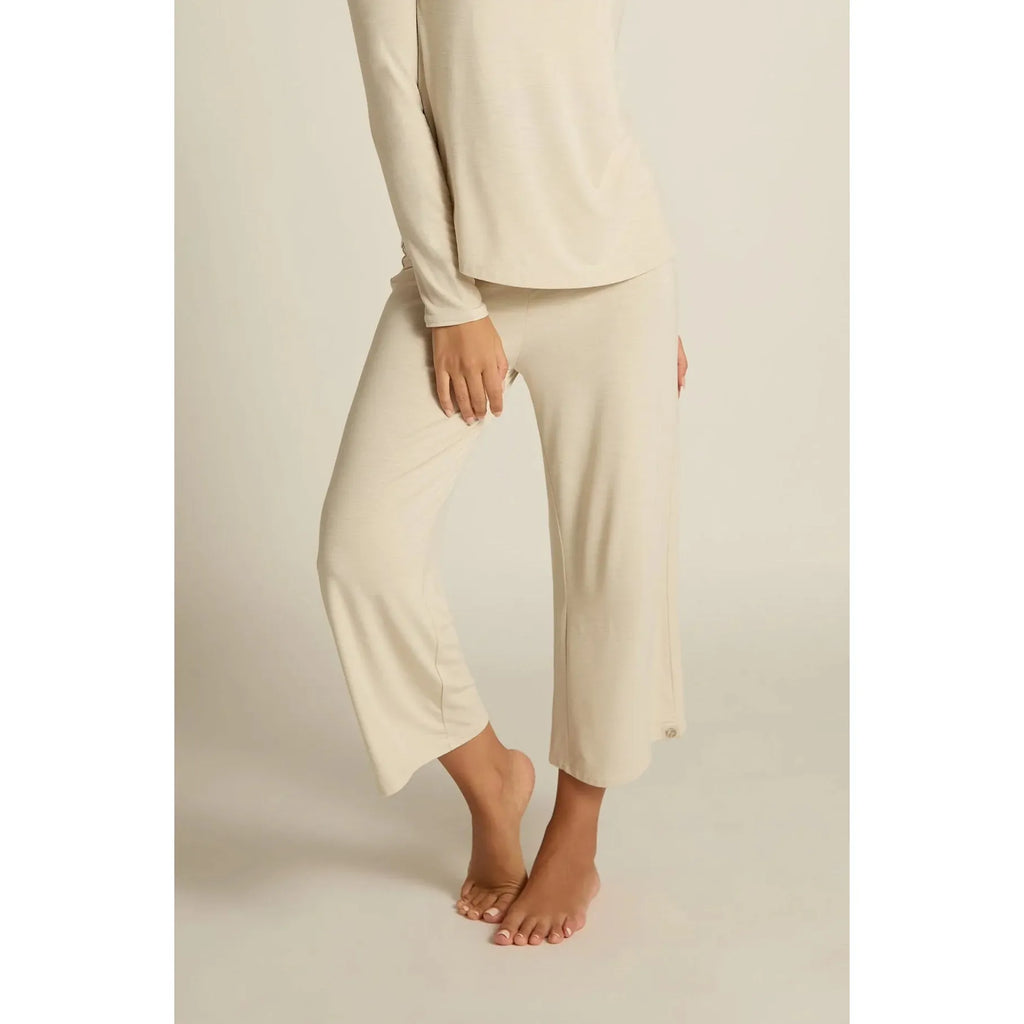 Wide-Leg Capri