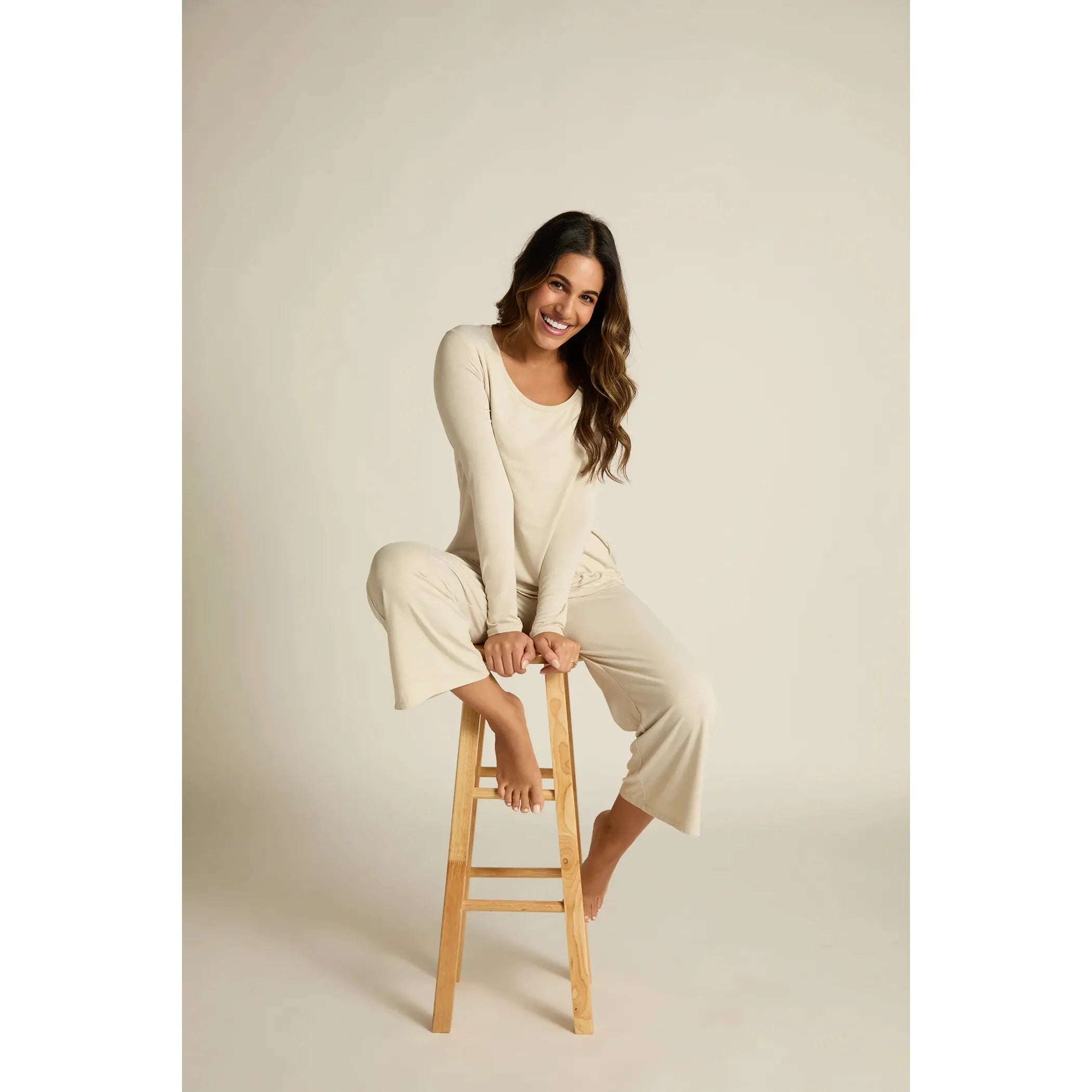 Wide-Leg Capri