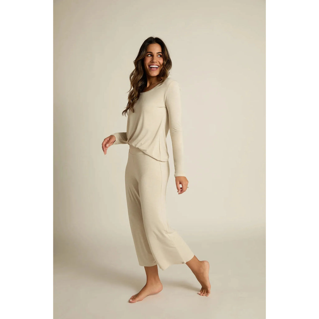 Wide-Leg Capri