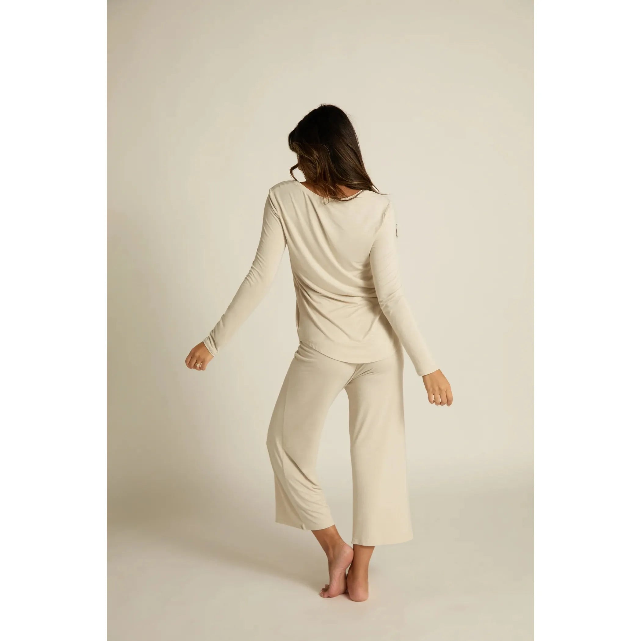 Wide-Leg Capri