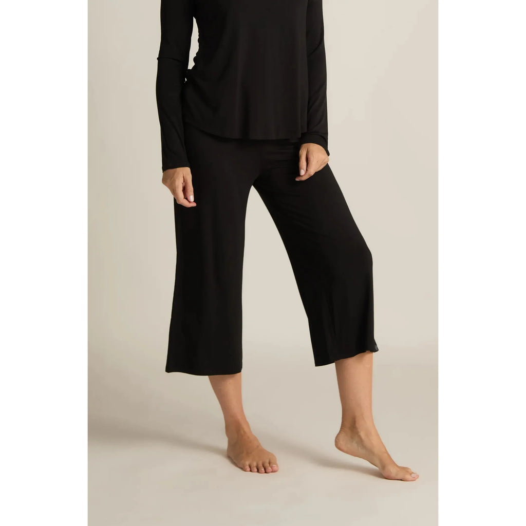 Wide-Leg Capri