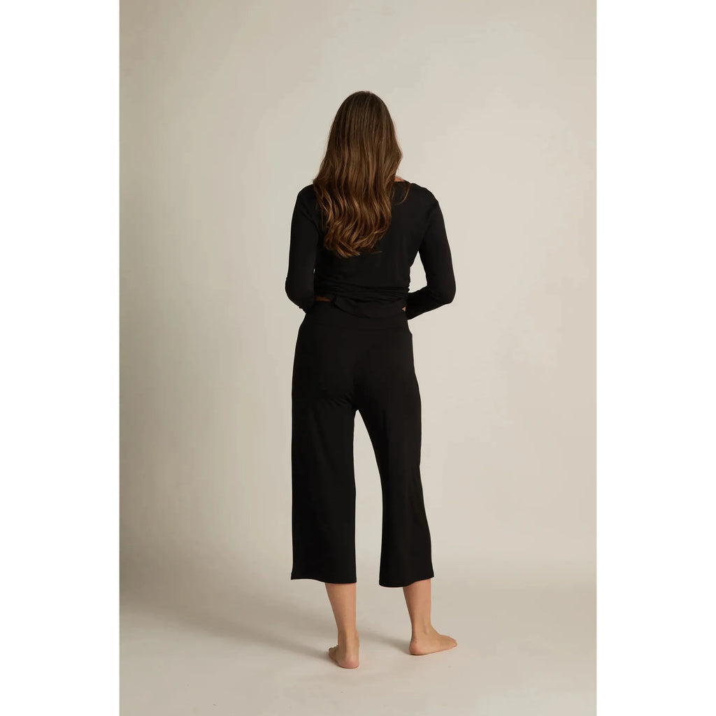 Wide-Leg Capri
