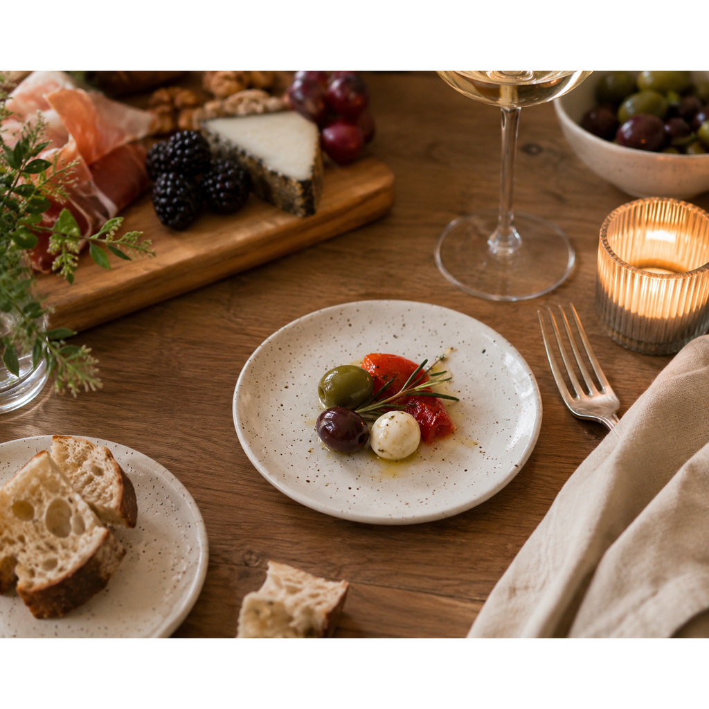 Speckled Ceramic Tapas Plate
