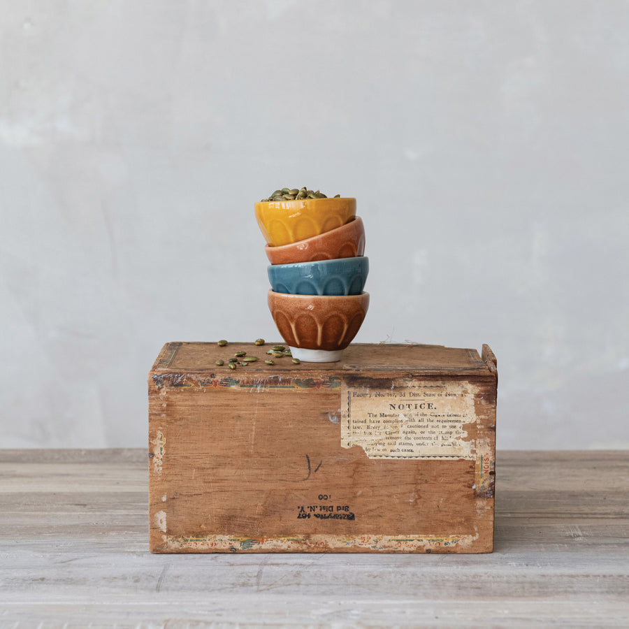 Stoneware Pinch Pots