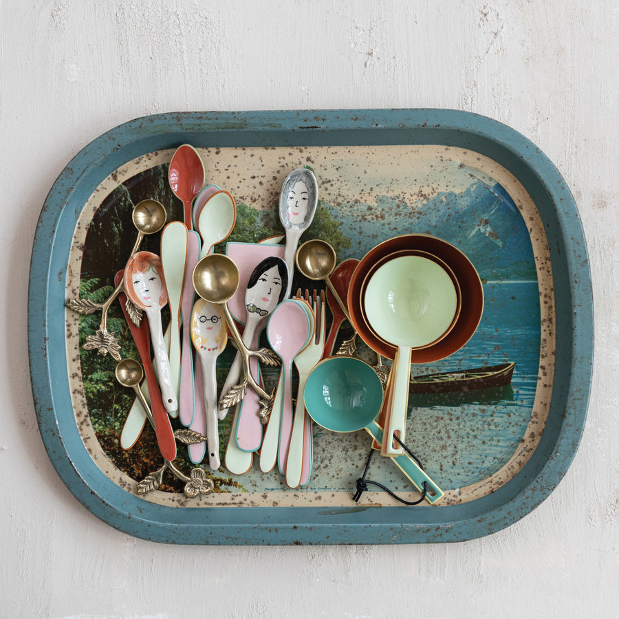 Enameled S/S Measuring Cups