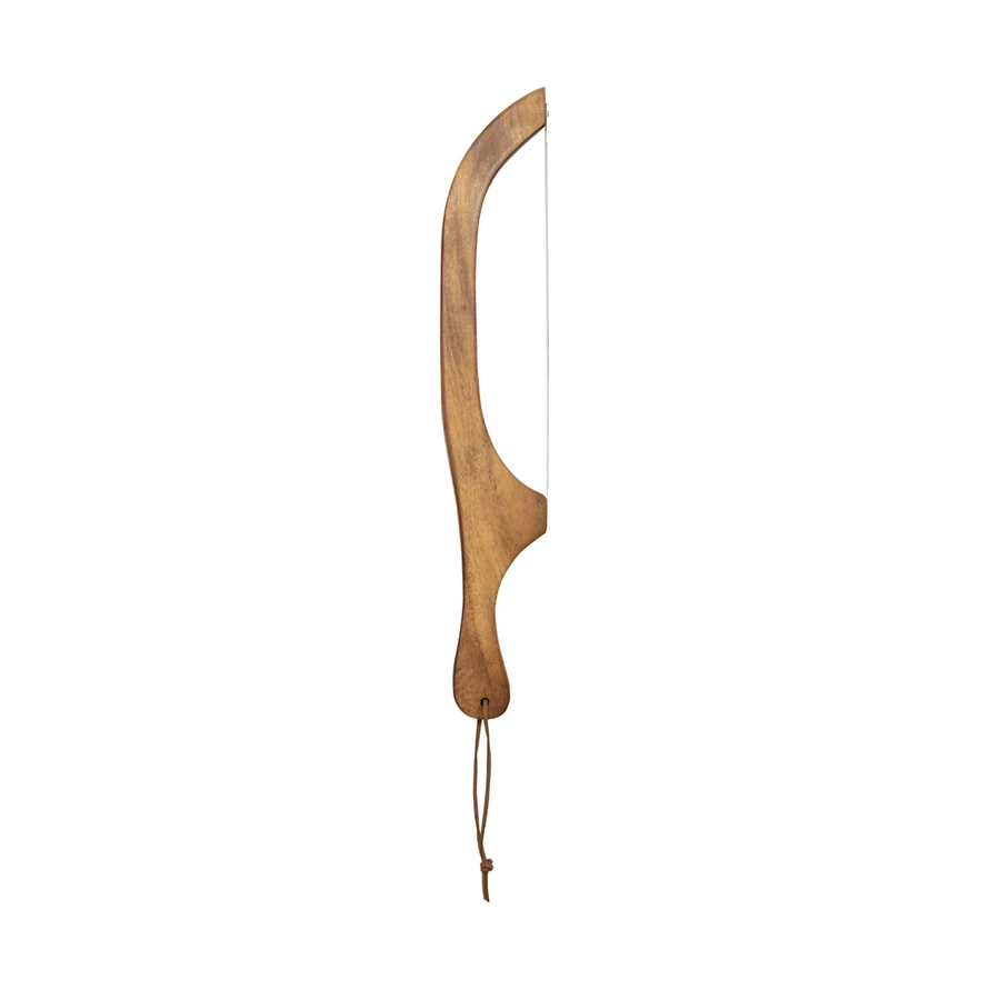 Wood Bread Bow Knife