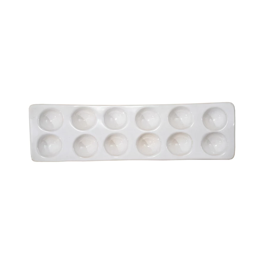 12 Egg Holder | White