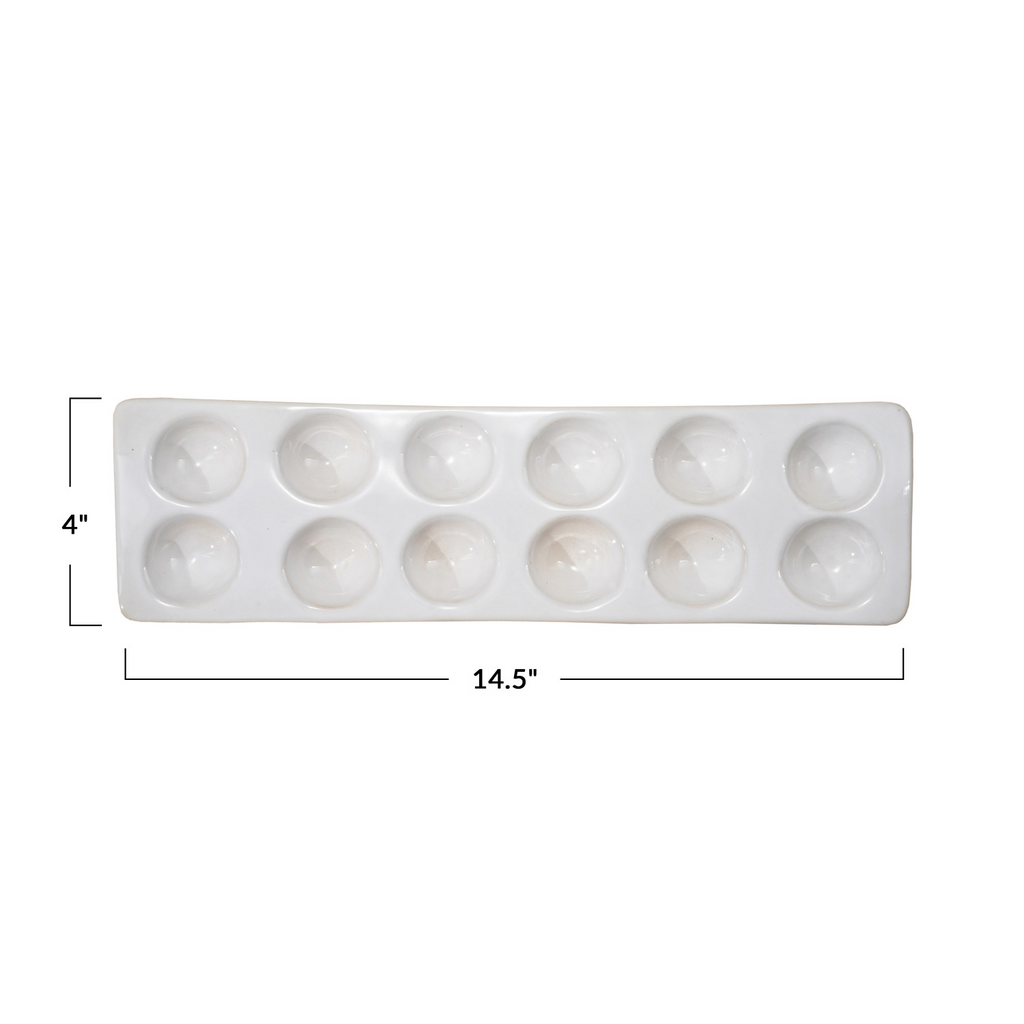 12 Egg Holder | White