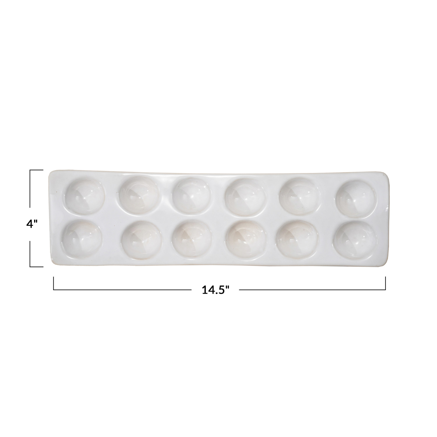 12 Egg Holder | White