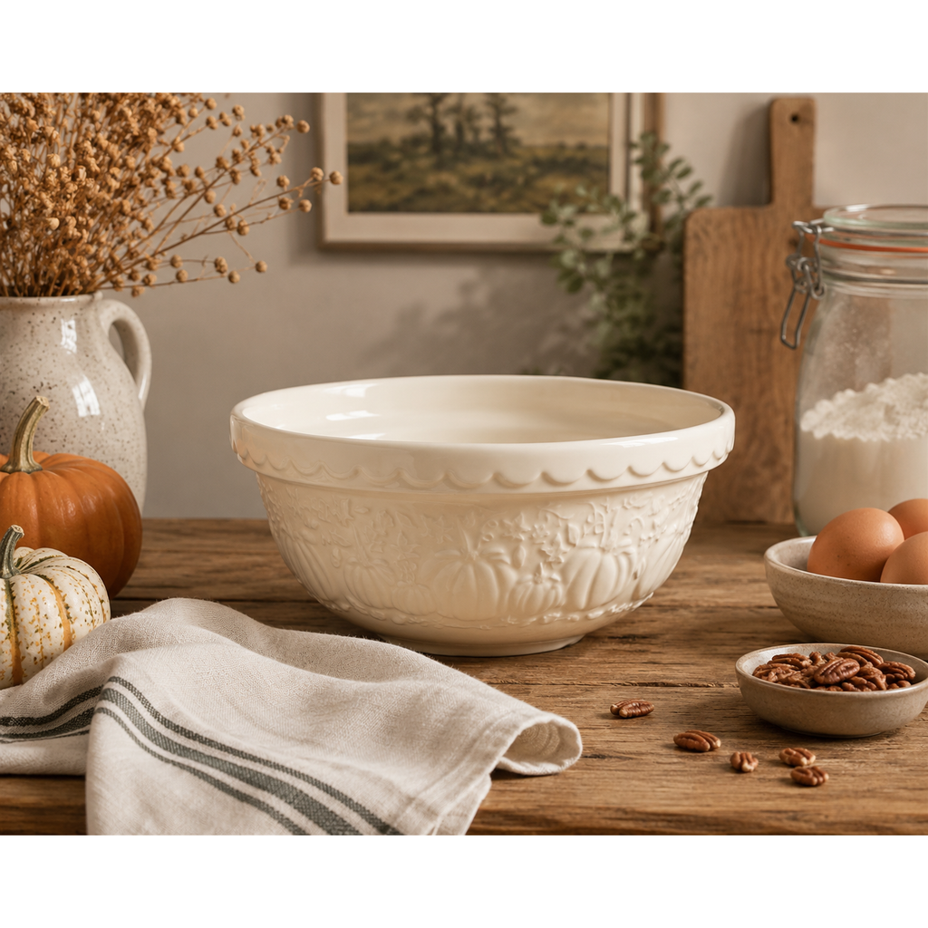 Mason Cash | Limited Edition Pumpkin Bowl | (S24) - Cream