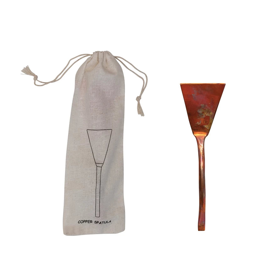 Hand-Forged Copper Spatula