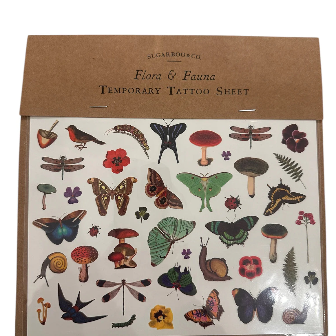 Tattoo Sheet | Flora and Fauna