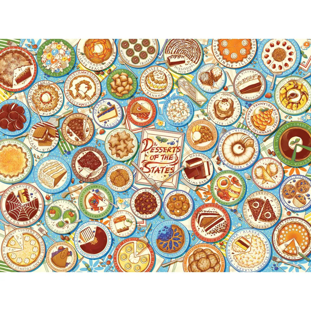 Desserts of the States Puzzle