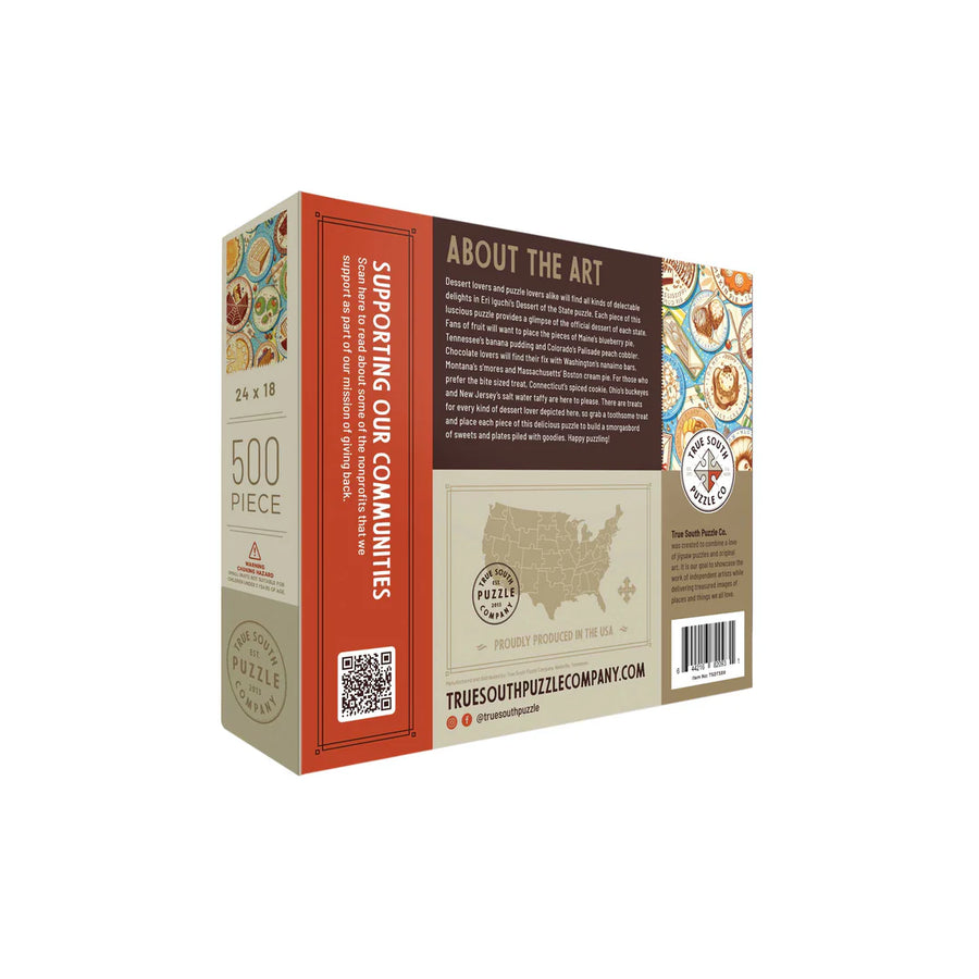 Desserts of the States Puzzle