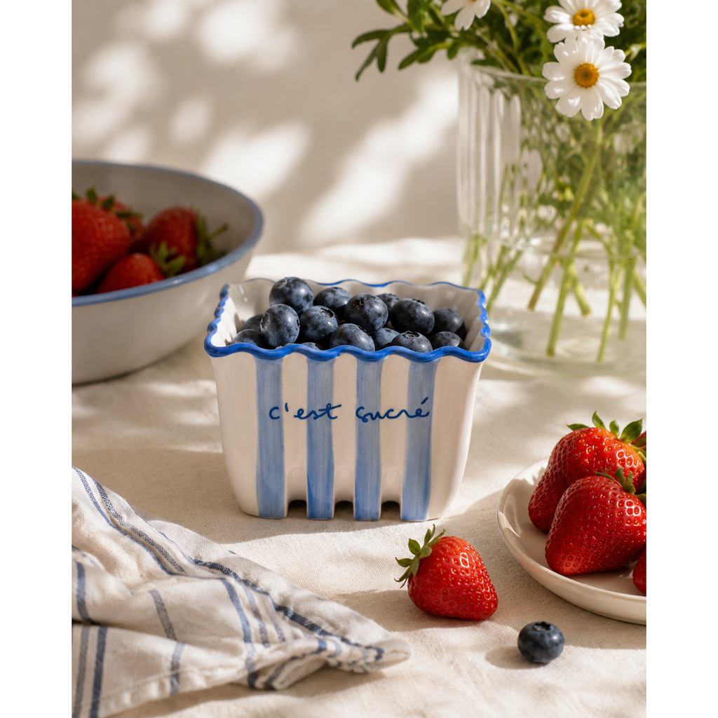 Kinsey Scallop Mini Berry Basket