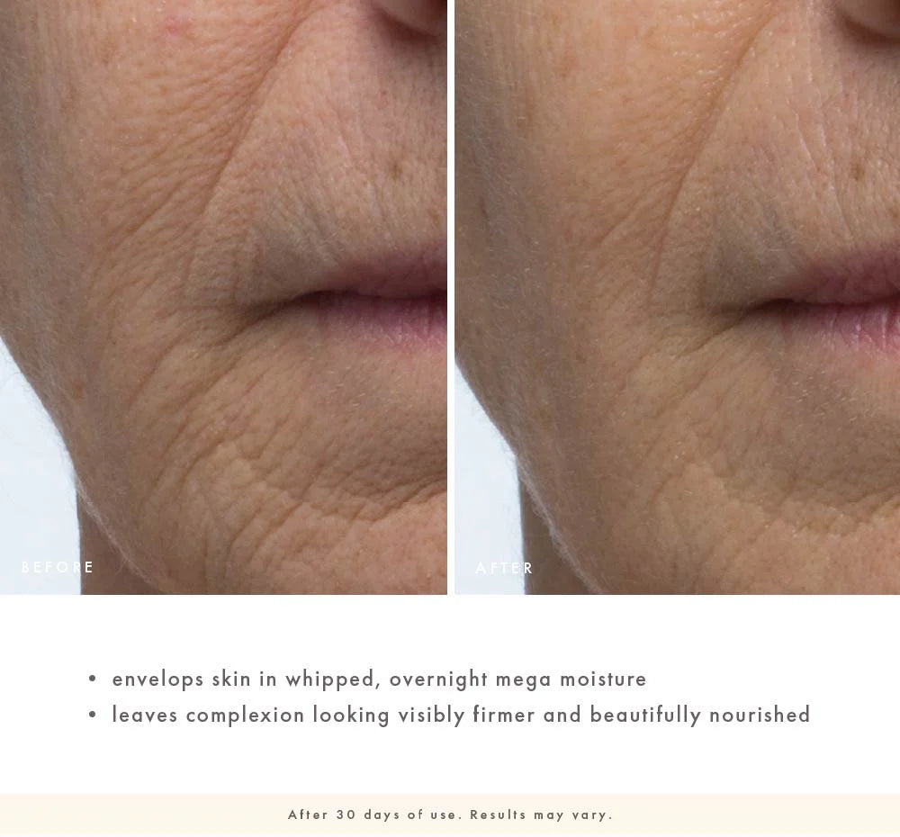 Evening Rose Moon Dip® Ageless Facial Sleep Mousse with Peptides + Retinol