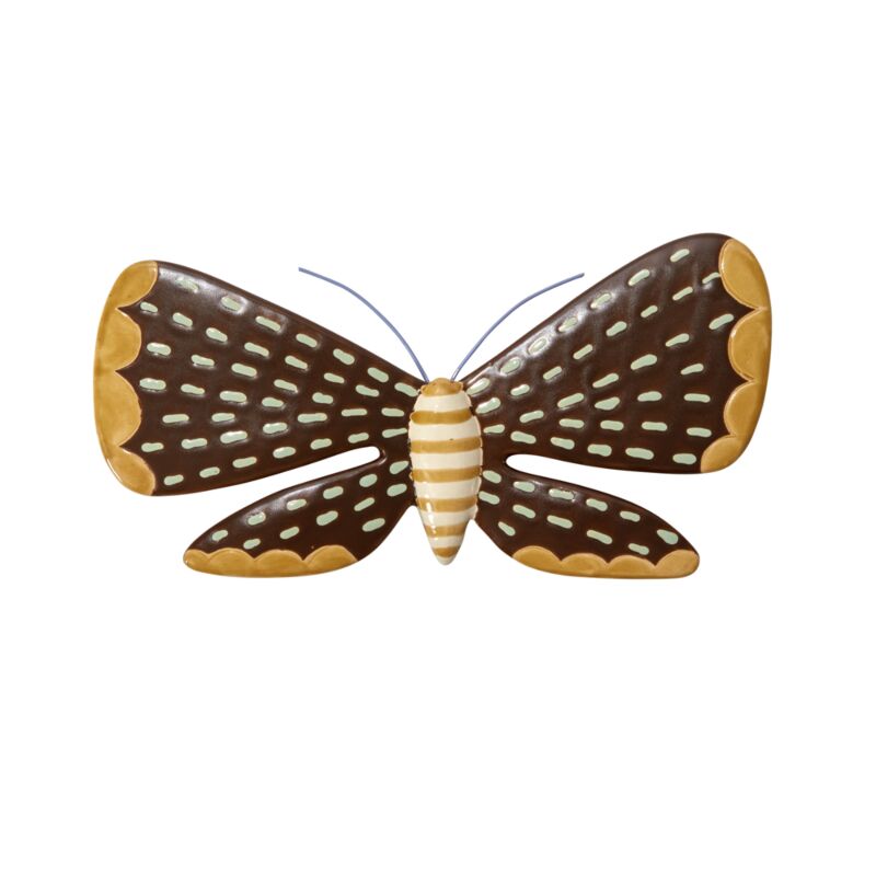 Sculpted Moth Wall Art