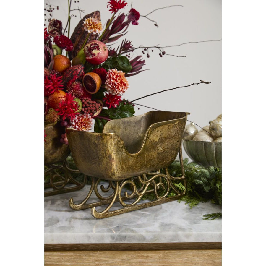 Vintage Sleigh Planter