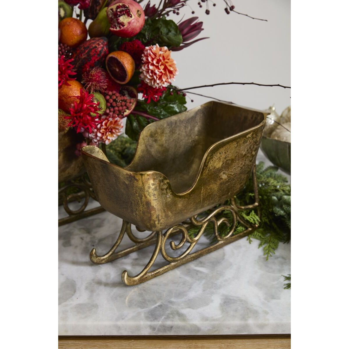 Vintage Sleigh Planter