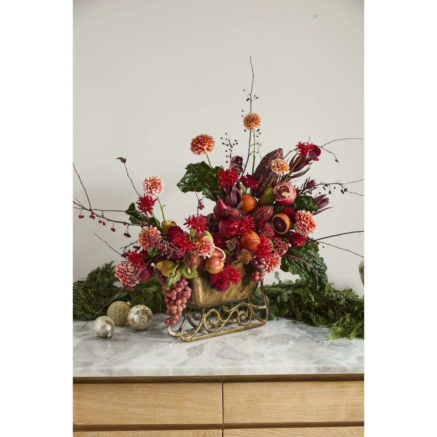 Vintage Sleigh Planter