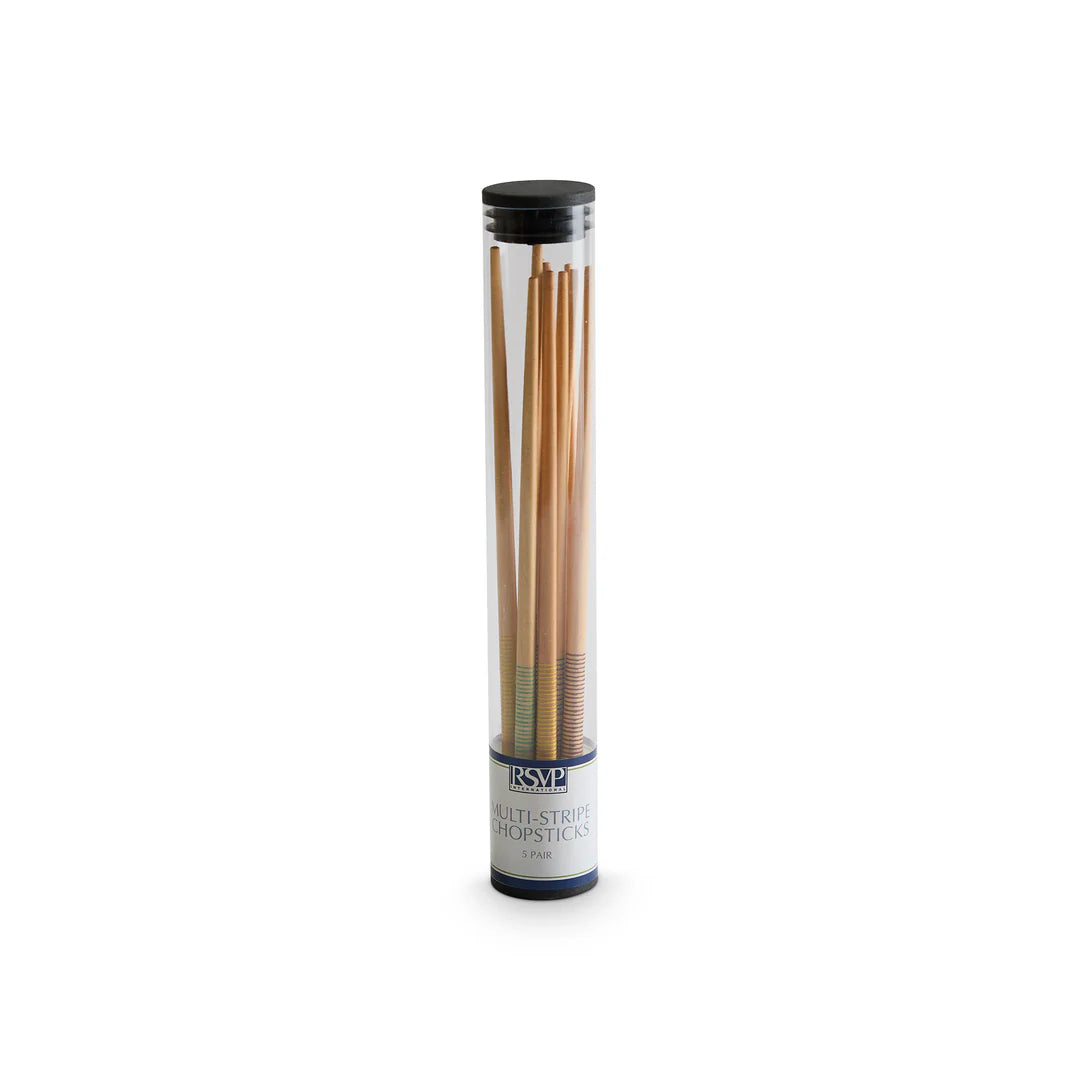 5-Pack Multi Stripe Chopsticks