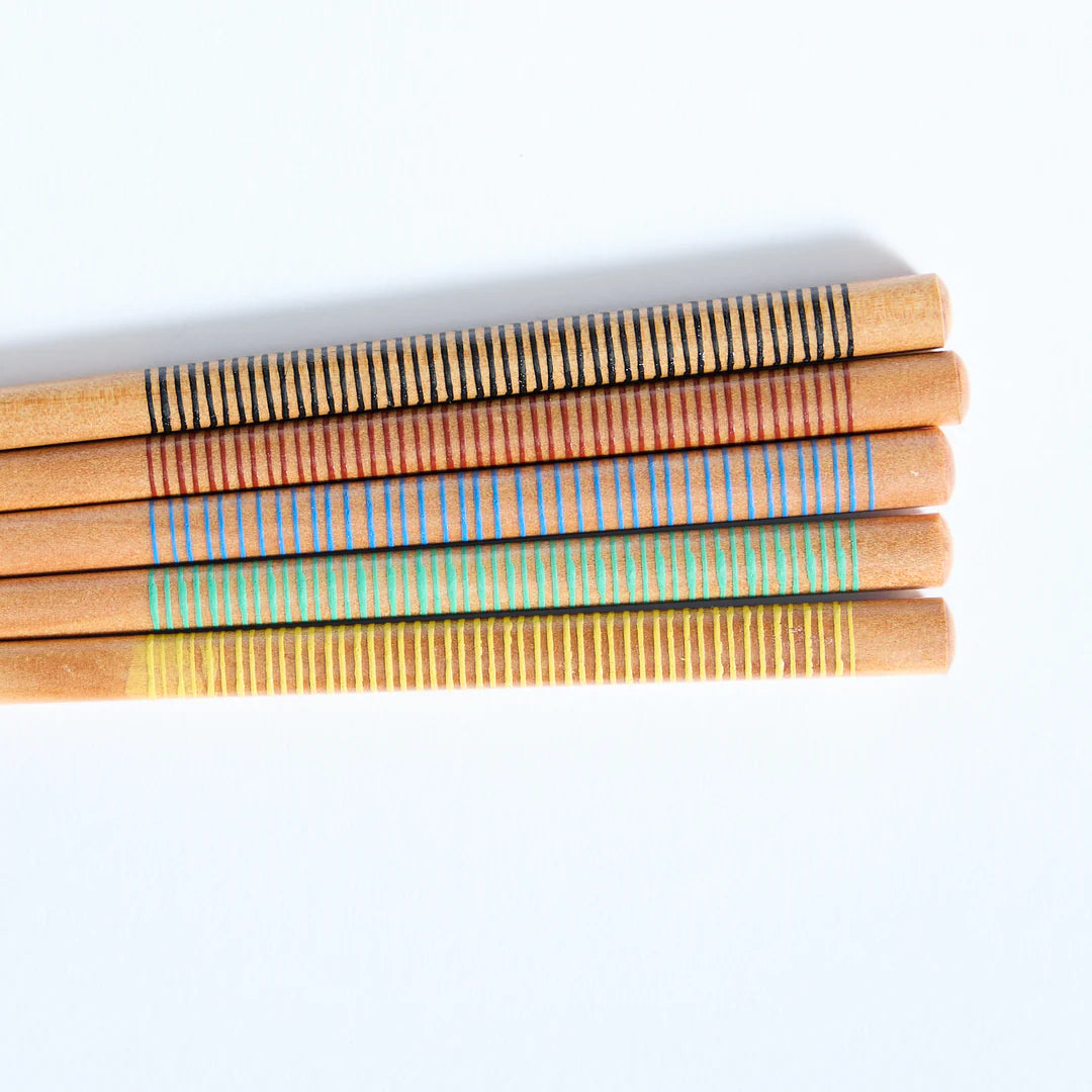 5-Pack Multi Stripe Chopsticks