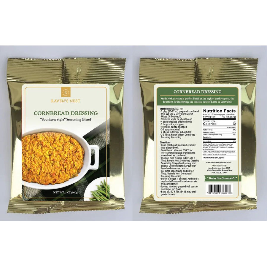 Raven’s Nest Cornbread Dressing Seasoning