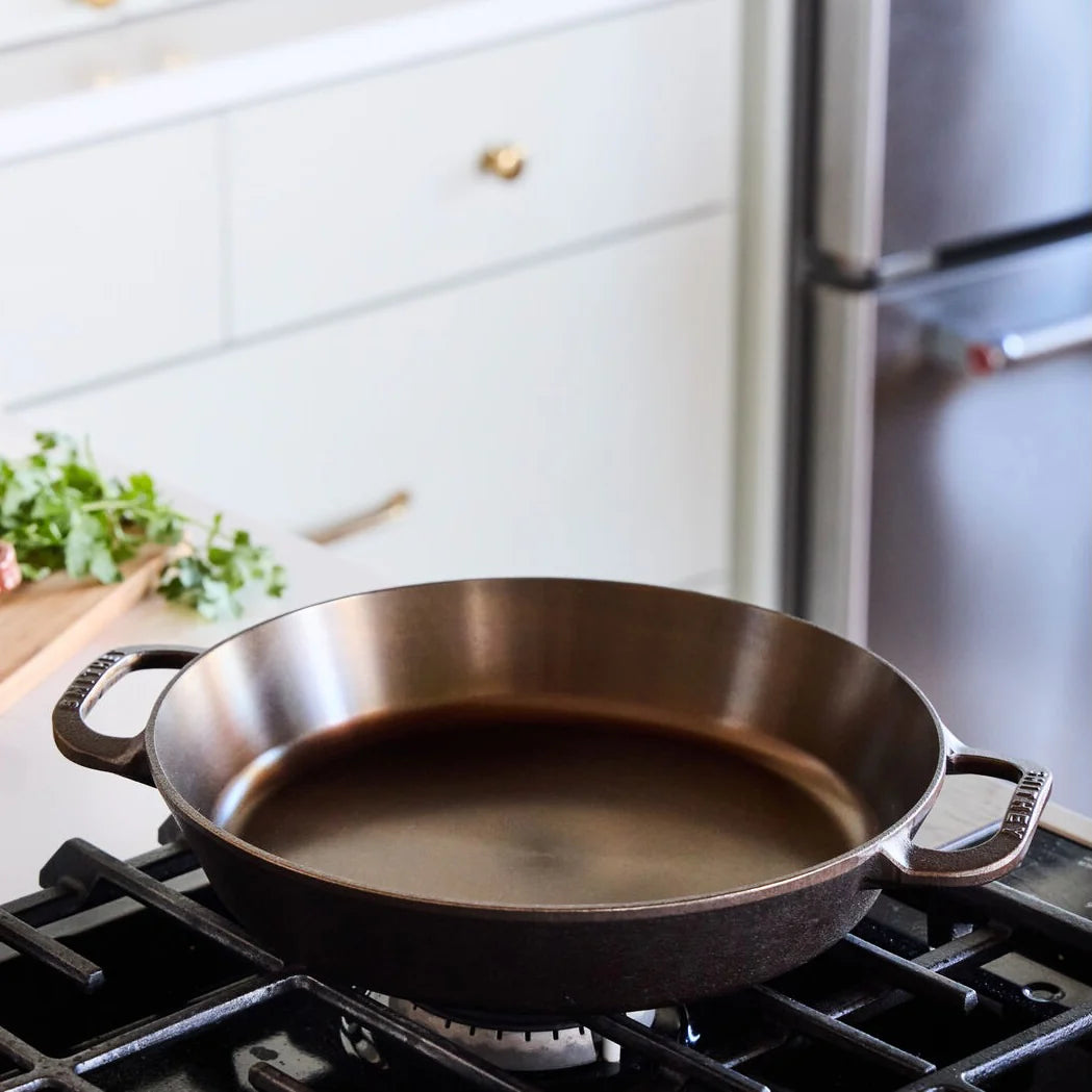 No. 12 Dual Handle Skillet