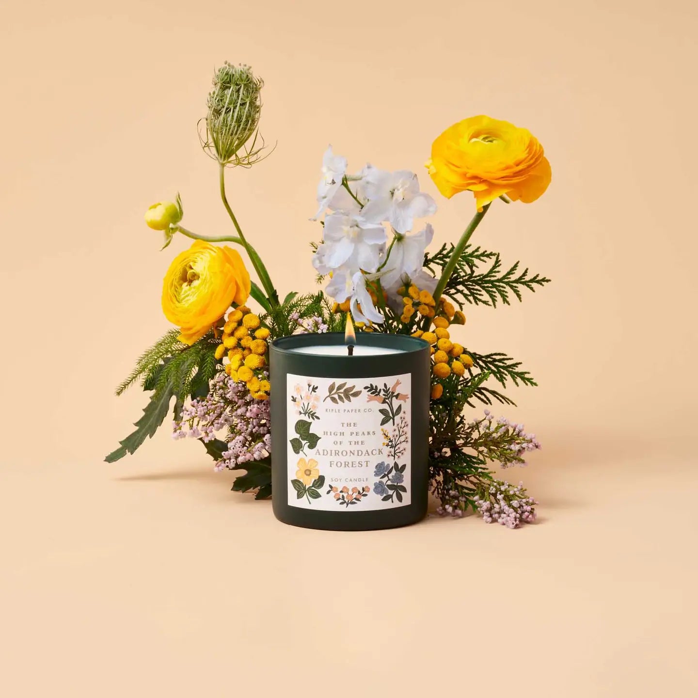 The High Peaks of the Adirondacks Forest | 9.5 oz Glass Candle
