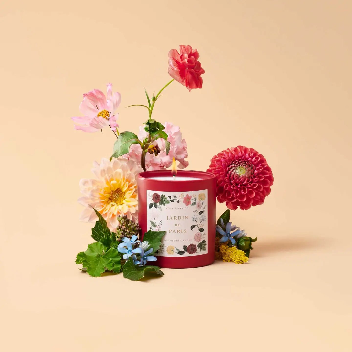 Dahlia Jardin de Paris | 9.5 oz Glass Candle
