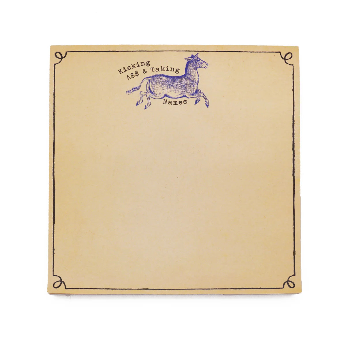 Kicking Donkey Notepad | Small