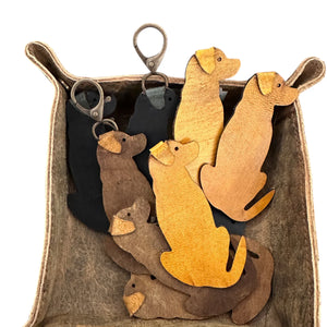 Leather Keychains | Labrador