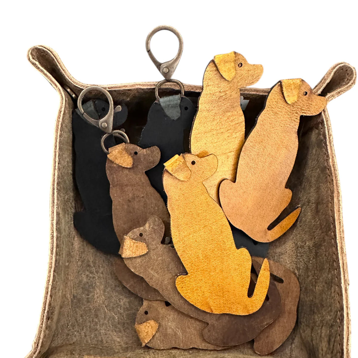 Leather Keychains | Labrador
