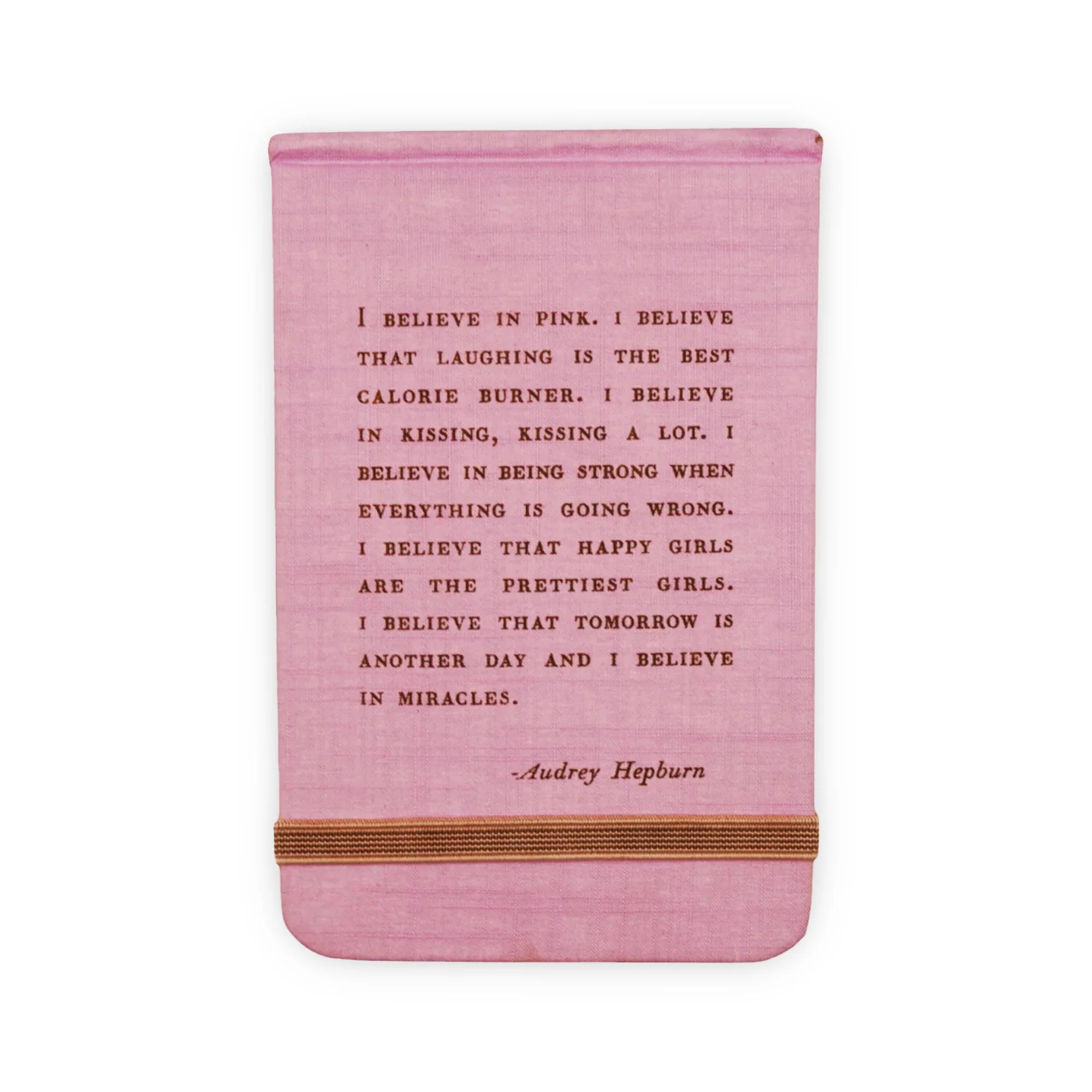 Fabric Notebook - Audrey Hepburn