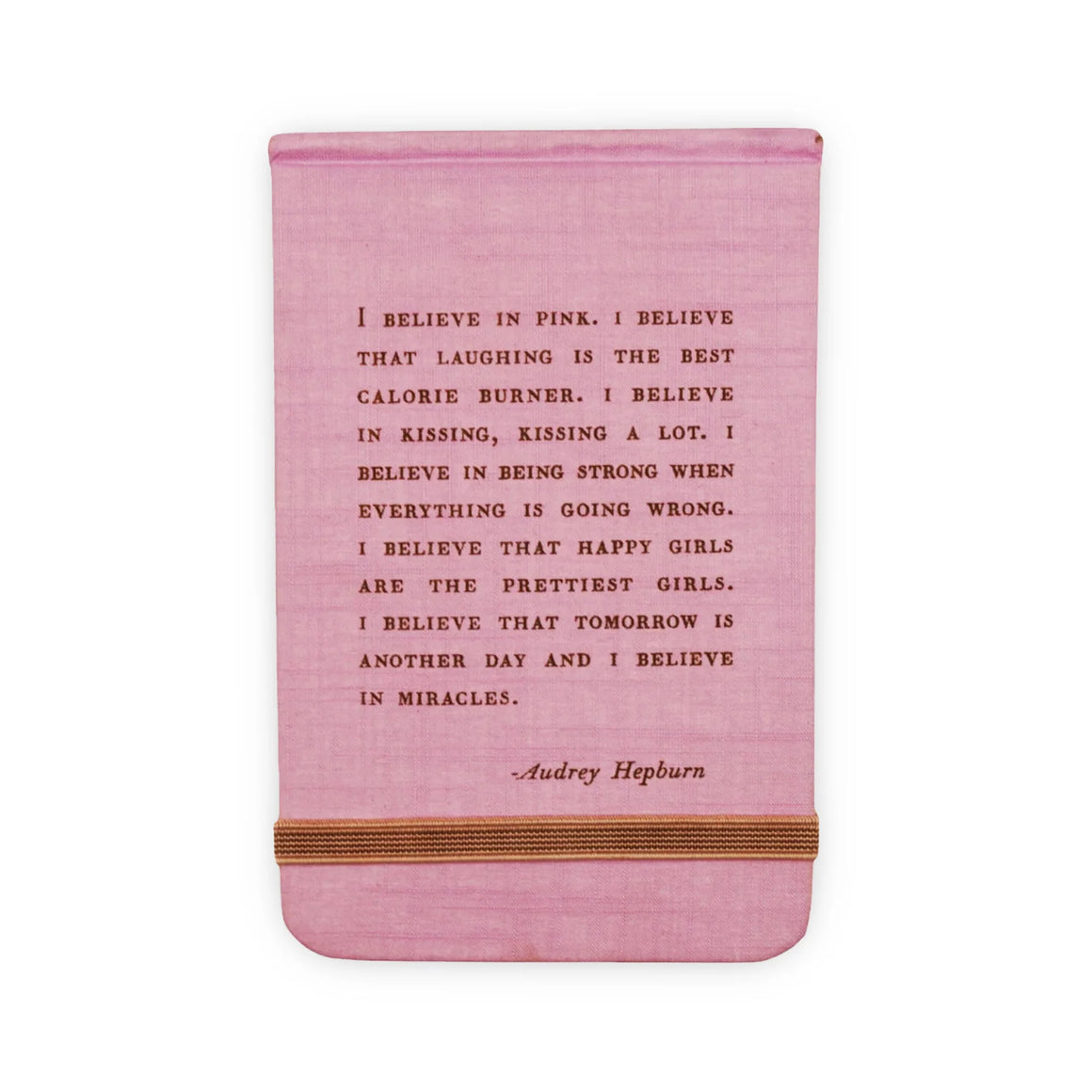 Fabric Notebook - Audrey Hepburn